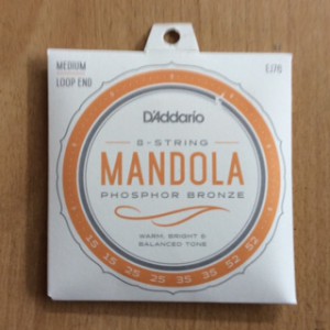 D'Addario Mandola strings Ej76