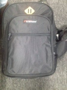 Black Reduced Backpack