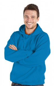 Deluxe Hoodie-Electric Blue