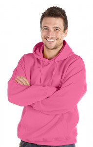 Deluxe Hoodie-Strawberry Pink