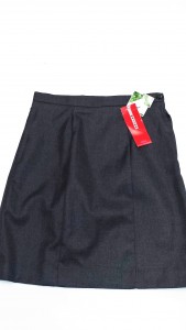 Straight 6 Gored Skirt - Grey