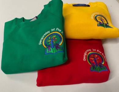 Glengormley Int Playgroup crew sweatshirt