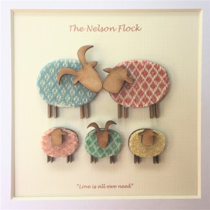 Personalised Our Flock 3 Child                                                                                                                                                                                                                                 
