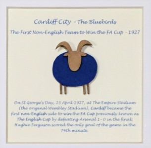 Cardiff City - Winners Of The Fa Cup 1927                                                                                                                                                                                                                      