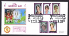 Man U Fdc - Princess Diana 1998                                                                                                                                                                                                                                