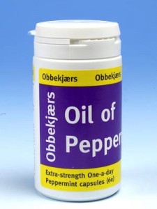Obbekjaers Single Pack Peppermint Oil Capsules Extra Strength (60)                                                                                                                                                                                             