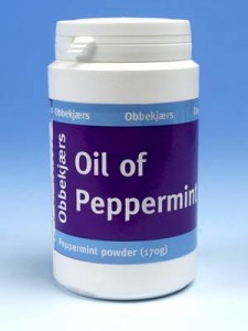Obbekjaers Single Pack Peppermint Oil In Powder (170mg)                                                                                                                                                                                                        