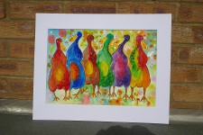 Quirky Colourful Ducks 2