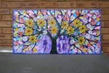Sunflowers on a Jewelled Tree