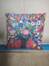 Colourful Tree cushion cover