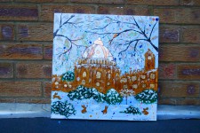 Radcliffe Camera in the Snow, Oxford