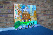 Radcliffe Camera in a Colourful Sky, Oxford