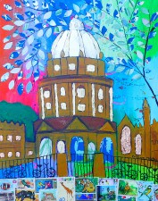 Radcliffe Camera in a Colourful Sky 2