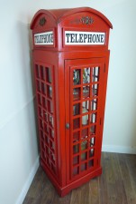 handmade telephone box display cabinet | display cabinets
