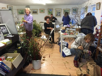 willow weaving at craft club
