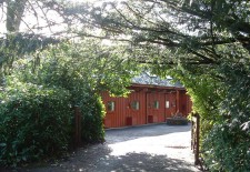 Front of Woodland Lodges