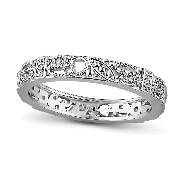 Eliana 18ct Gold Diamond set Wedding Ring
