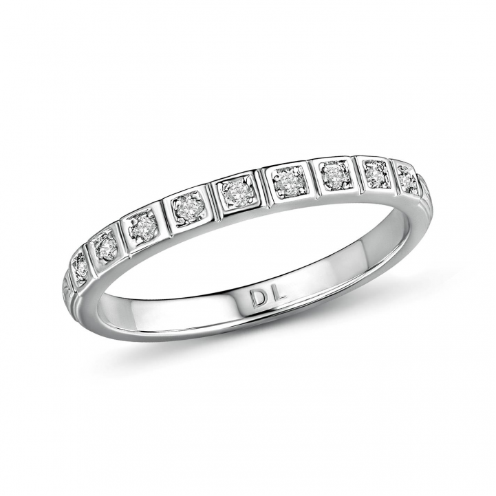 Ira 18ct Wide Scroll Edge Wedding Ring