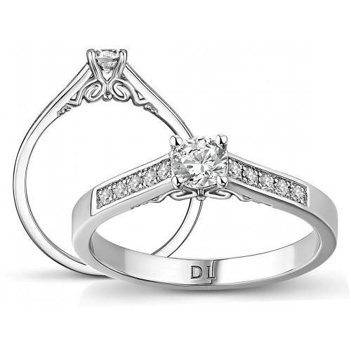 Hermosa Platinum Diamond set Solitaire Engagement ring