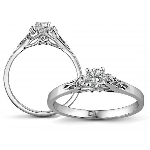 Rina Platinum Diamond Solitaire Engagement Ring
