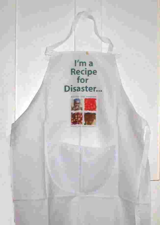 fair trade cookery apron