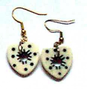 heart earrings