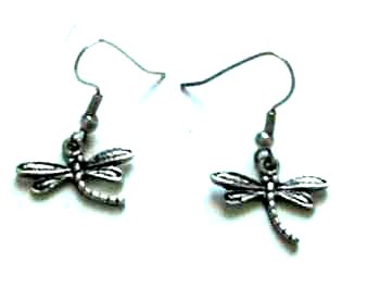 small dragonfly earrings