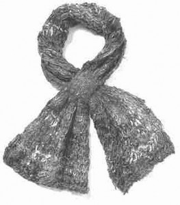 soft lacy alpaca scarf