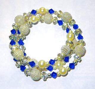 rhinestone crystal bracelet, swarovski memory wire bracelet, chunky crystal bracelet