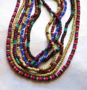 coco bead necklaces
