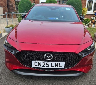 our 2025 reg mazda 3