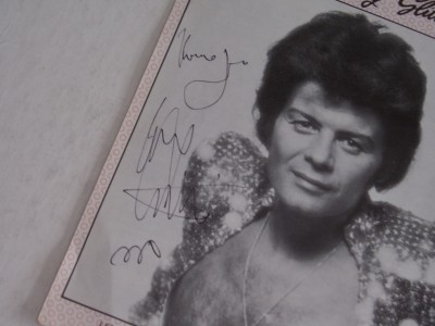 GARY GLITTER    Autograph on sheet music   It Takes All Night Long