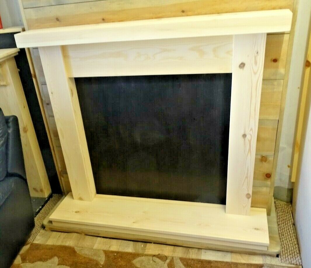 70 mm Thick with CORBELS. FREE POSTAGE Real Pine Mantle Shelf Fireplace 3 pouces 
